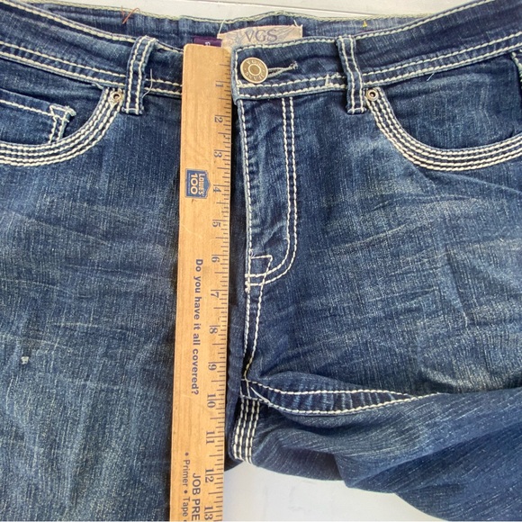 VGS Capris size 10 Embroidered Pockets - Picture 2 of 10